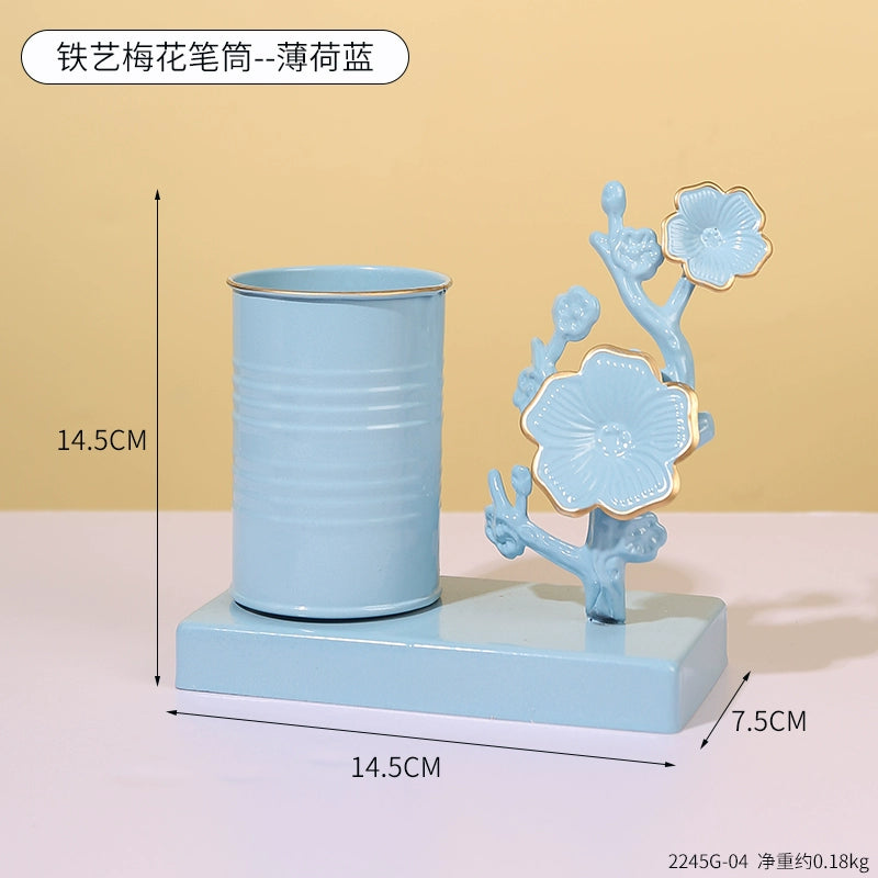 Student Book Desktop Multifunctional Pen Holder Creative Stylish Office Fancy Ornaments Gathering Boy Gift Pen Container