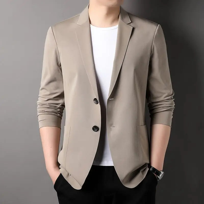 Men's Casual Blazers Any Occasion Style Fashionable Lightweight Men's Business Suit JackeT