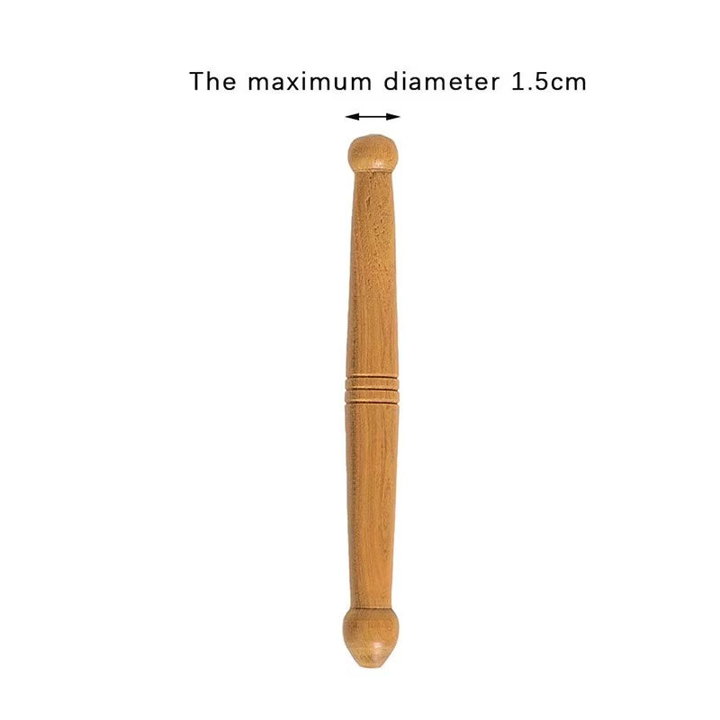 Body Neck Relax Blood Circulation Wooden Massager Triangle Trigeminal Fragrant Wood Reflexology Tool SPA Therapy