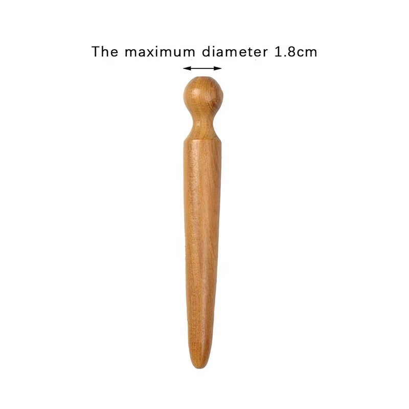 Body Neck Relax Blood Circulation Wooden Massager Triangle Trigeminal Fragrant Wood Reflexology Tool SPA Therapy