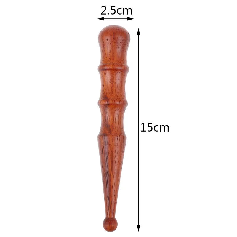 Body Neck Relax Blood Circulation Wooden Massager Triangle Trigeminal Fragrant Wood Reflexology Tool SPA Therapy