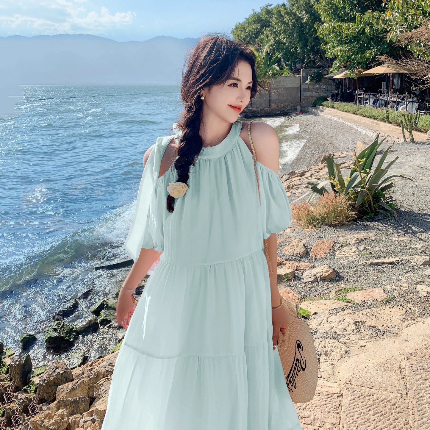 Younger Yellow Summer Sneaky Design French Dress