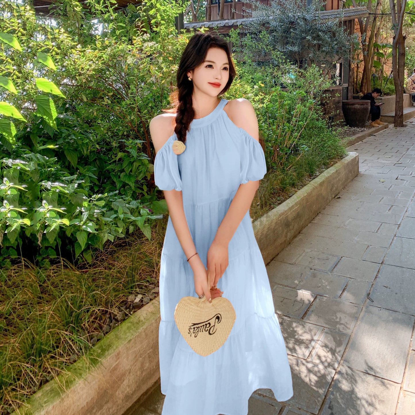 Younger Yellow Summer Sneaky Design French Dress