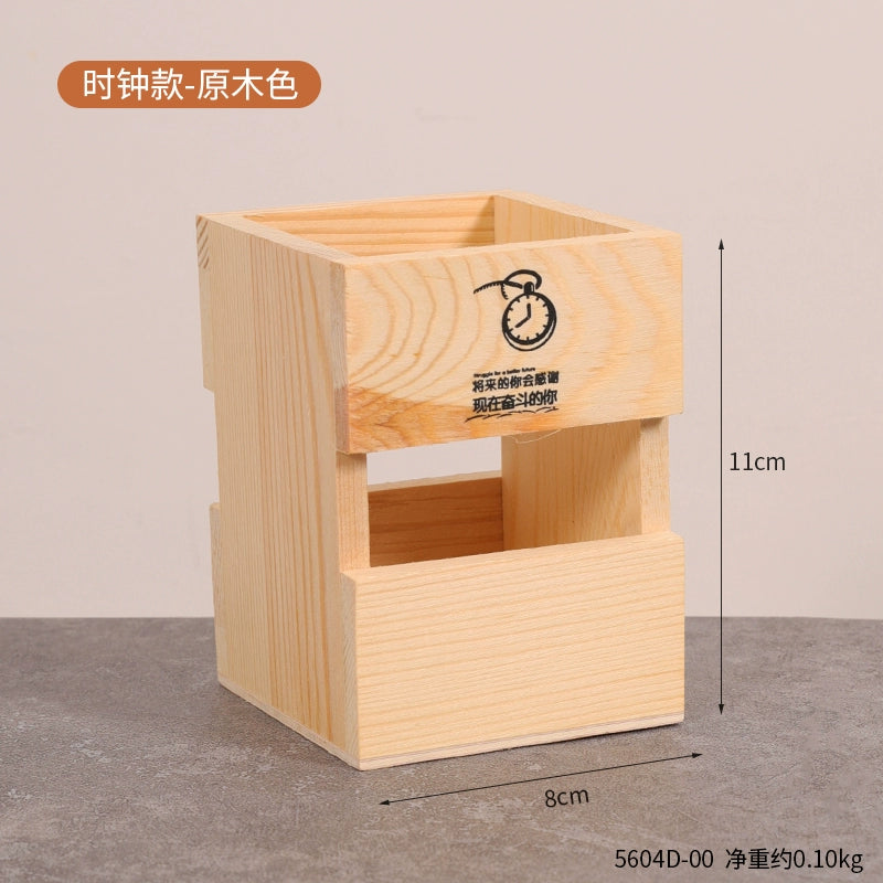 Pen Holder Scandinavian Special Simple Creative Cute Fashion Retro Style Art Ornaments Student Book Desktop Stationery Storage