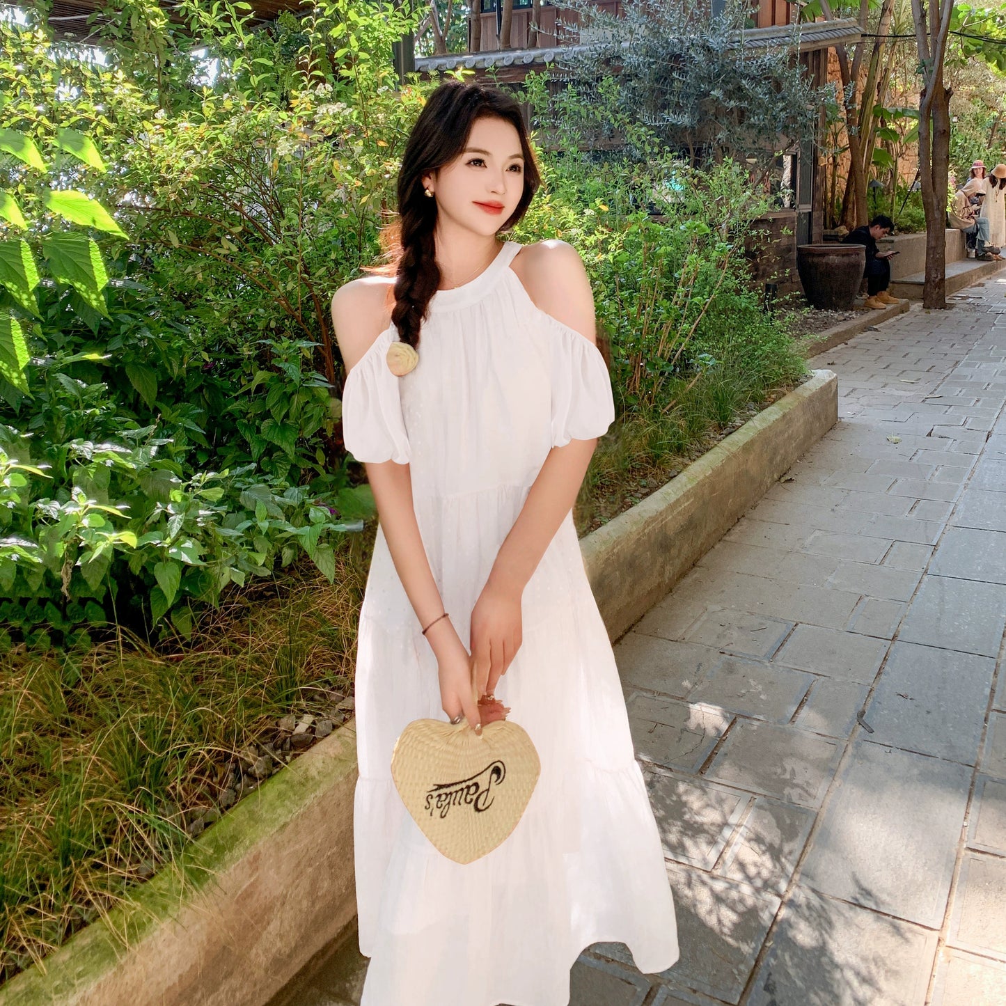 Younger Yellow Summer Sneaky Design French Dress