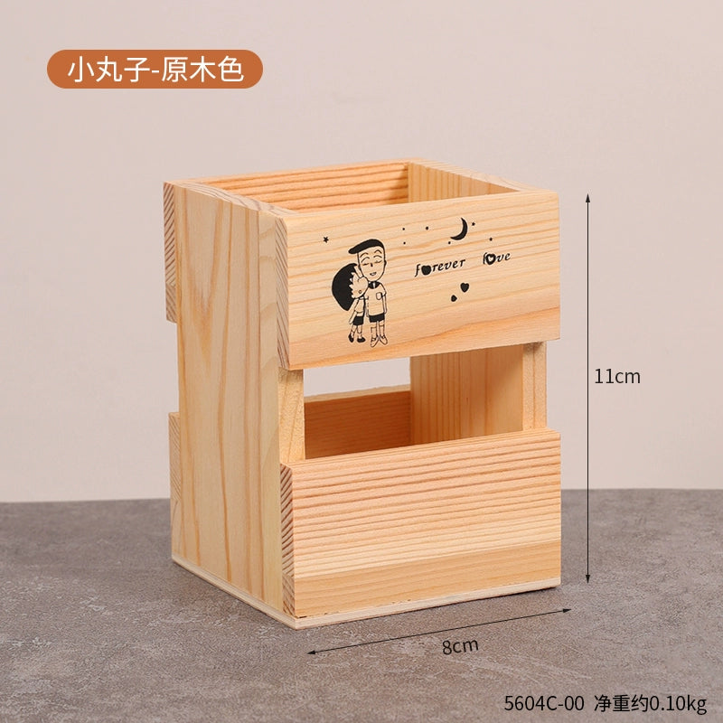 Pen Holder Scandinavian Special Simple Creative Cute Fashion Retro Style Art Ornaments Student Book Desktop Stationery Storage