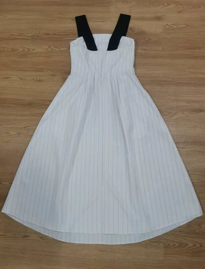 Tiktok Dai Yutong Same Style Fashion Suspenders Dress