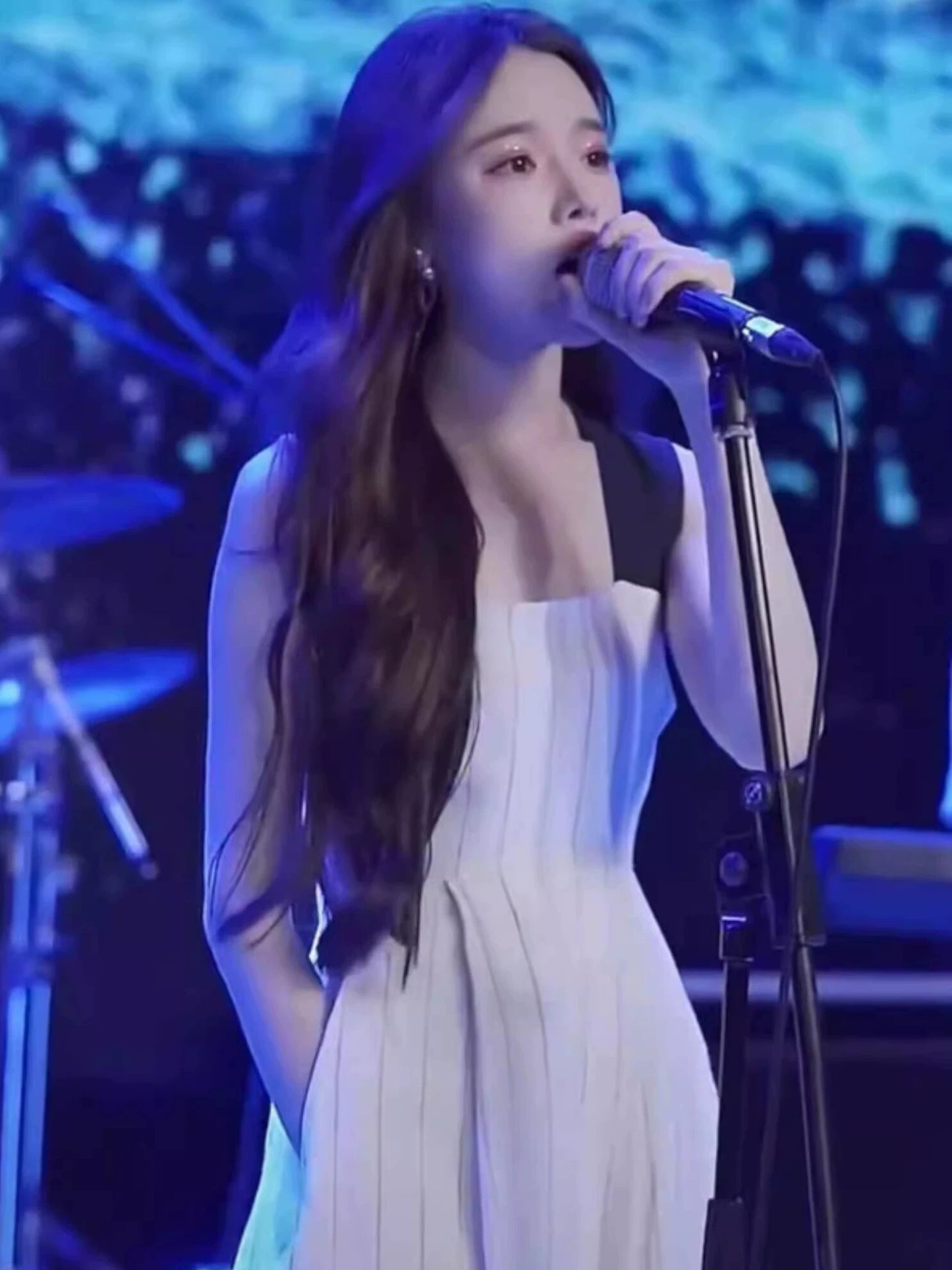 Tiktok Dai Yutong Same Style Fashion Suspenders Dress
