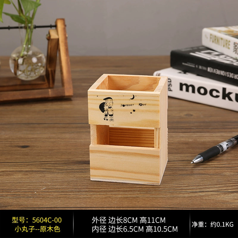 Student Book Desktop Multifunctional Pen Holder Creative Stylish Office Fancy Ornaments Gathering Boy Gift Pen Container
