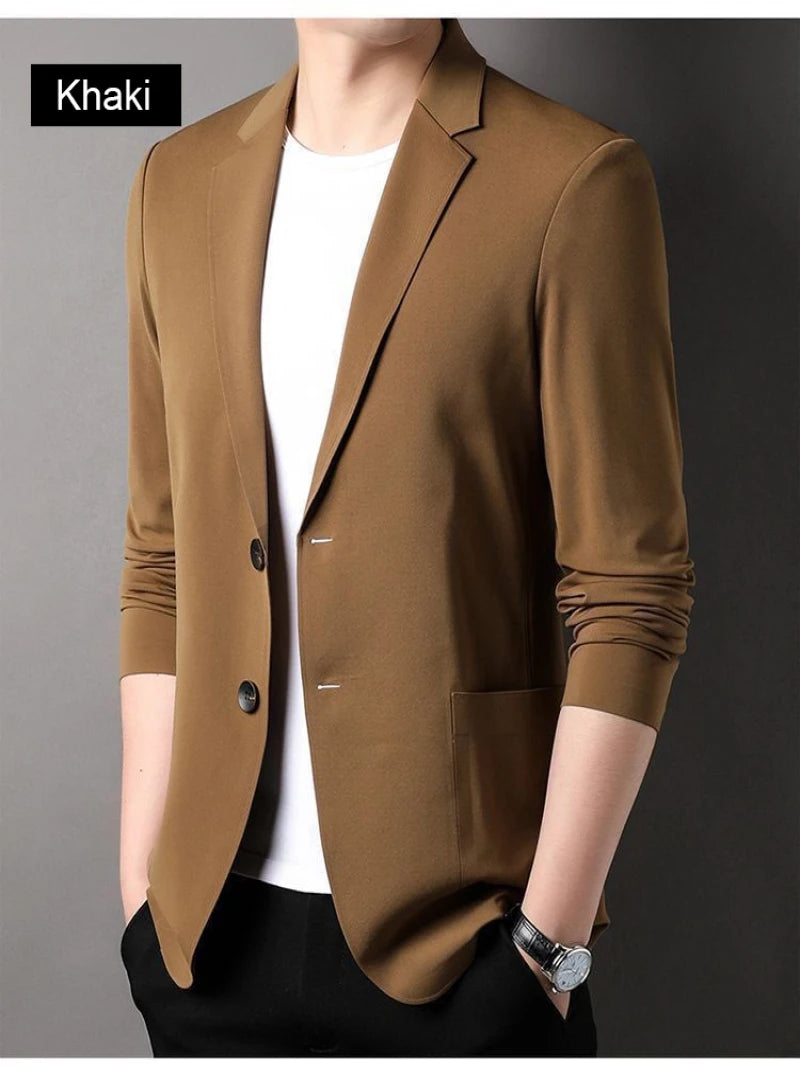 Men's Casual Blazers Any Occasion Style Fashionable Lightweight Men's Business Suit JackeT