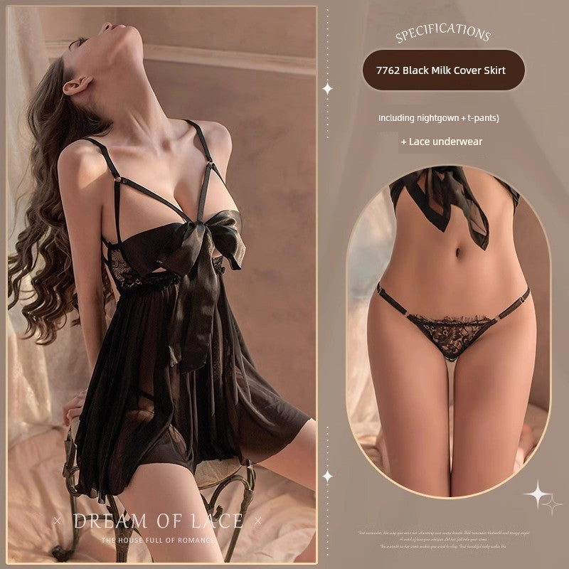 Sexy Underwear Passion Hot Free Date Shirt Large Size Clothes Qqny2025 New Arrival Pajamas for Women