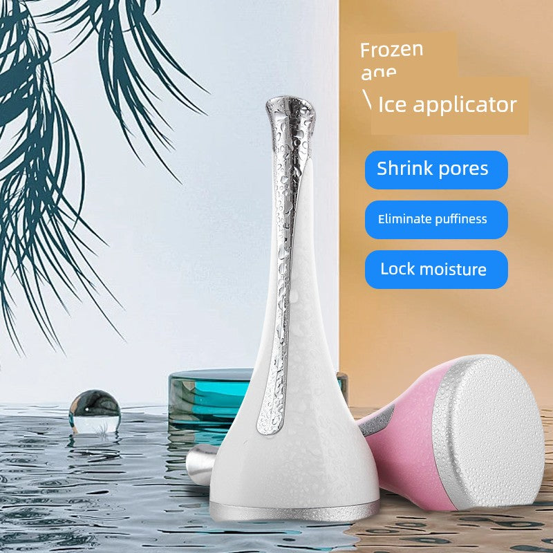 Small Ice Hammer Cold Therapy Device Jin Wang Yu Ice Hockey Import Pore Shrinking Beauty Instrument For Home Facial Face Nose Cold Compress Cone
