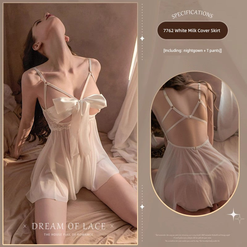 Sexy Underwear Passion Hot Free Date Shirt Large Size Clothes Qqny2025 New Arrival Pajamas for Women