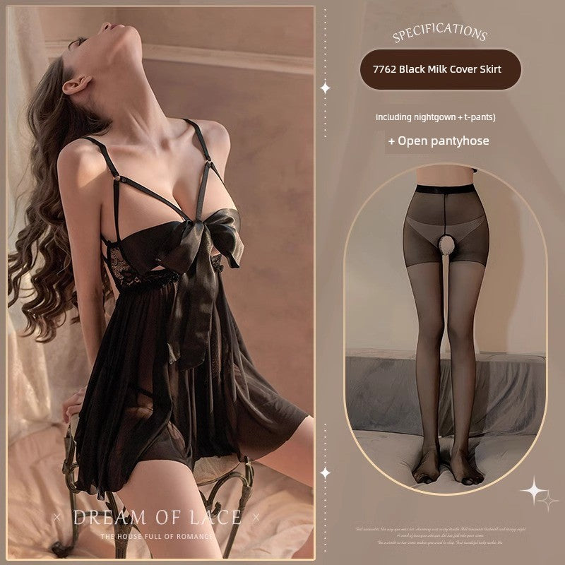 Sexy Underwear Passion Hot Free Date Shirt Large Size Clothes Qqny2025 New Arrival Pajamas for Women
