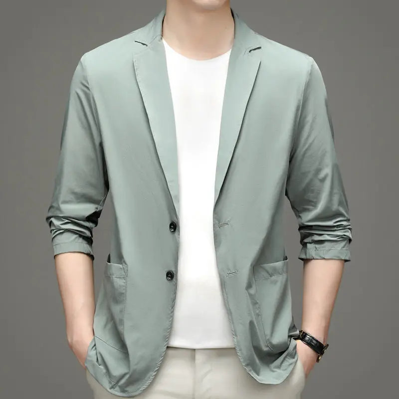 Men's Casual Blazers Any Occasion Style Fashionable Lightweight Men's Business Suit JackeT