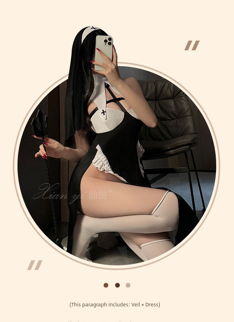 Sexy Intimates Sexy Pure Desire Nun Suit Halloween Bed Passion Free Uniform Temptation Female