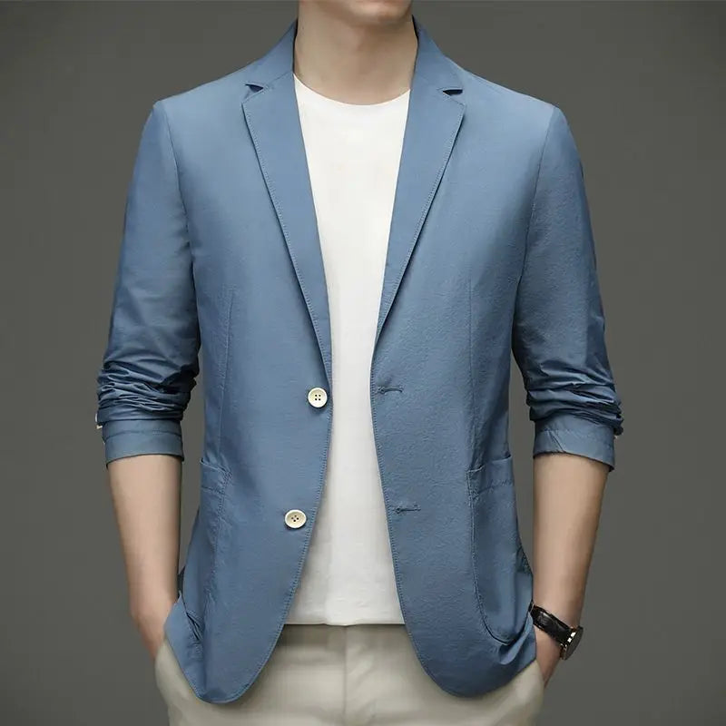 Men's Casual Blazers Any Occasion Style Fashionable Lightweight Men's Business Suit JackeT