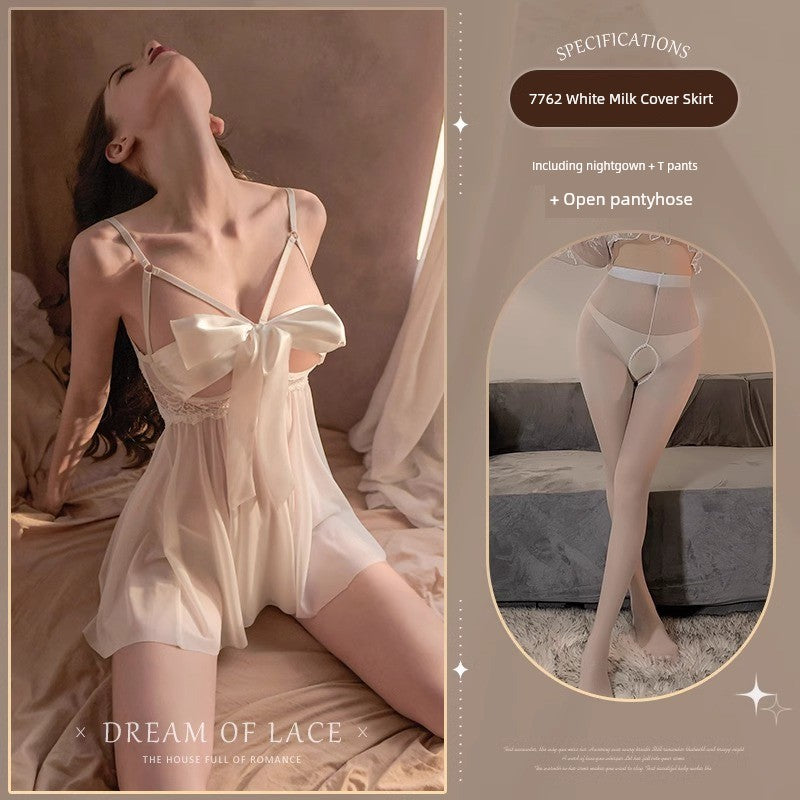 Sexy Underwear Passion Hot Free Date Shirt Large Size Clothes Qqny2025 New Arrival Pajamas for Women