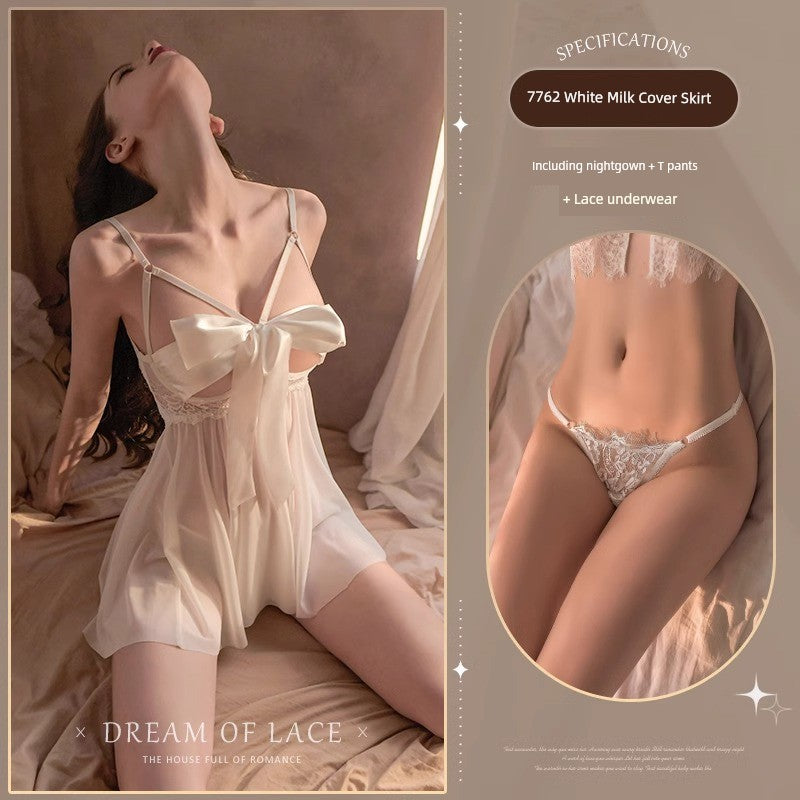 Sexy Underwear Passion Hot Free Date Shirt Large Size Clothes Qqny2025 New Arrival Pajamas for Women