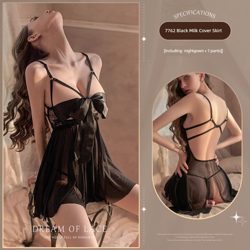 Sexy Underwear Passion Hot Free Date Shirt Large Size Clothes Qqny2025 New Arrival Pajamas for Women