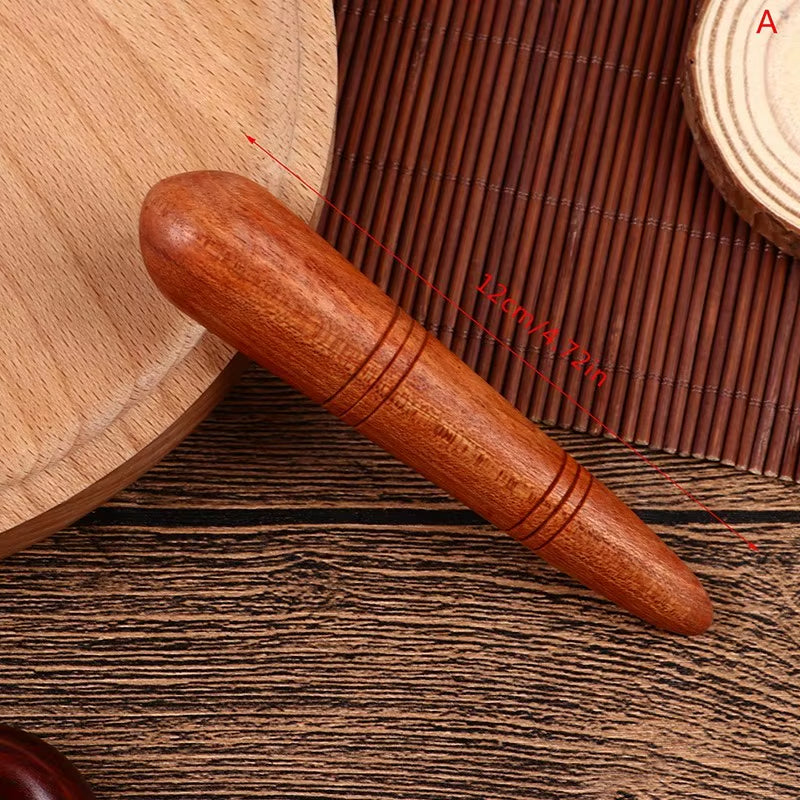 Body Neck Relax Blood Circulation Wooden Massager Triangle Trigeminal Fragrant Wood Reflexology Tool SPA Therapy